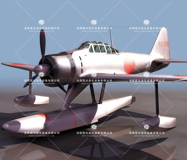 乐亭3D模型飞机_